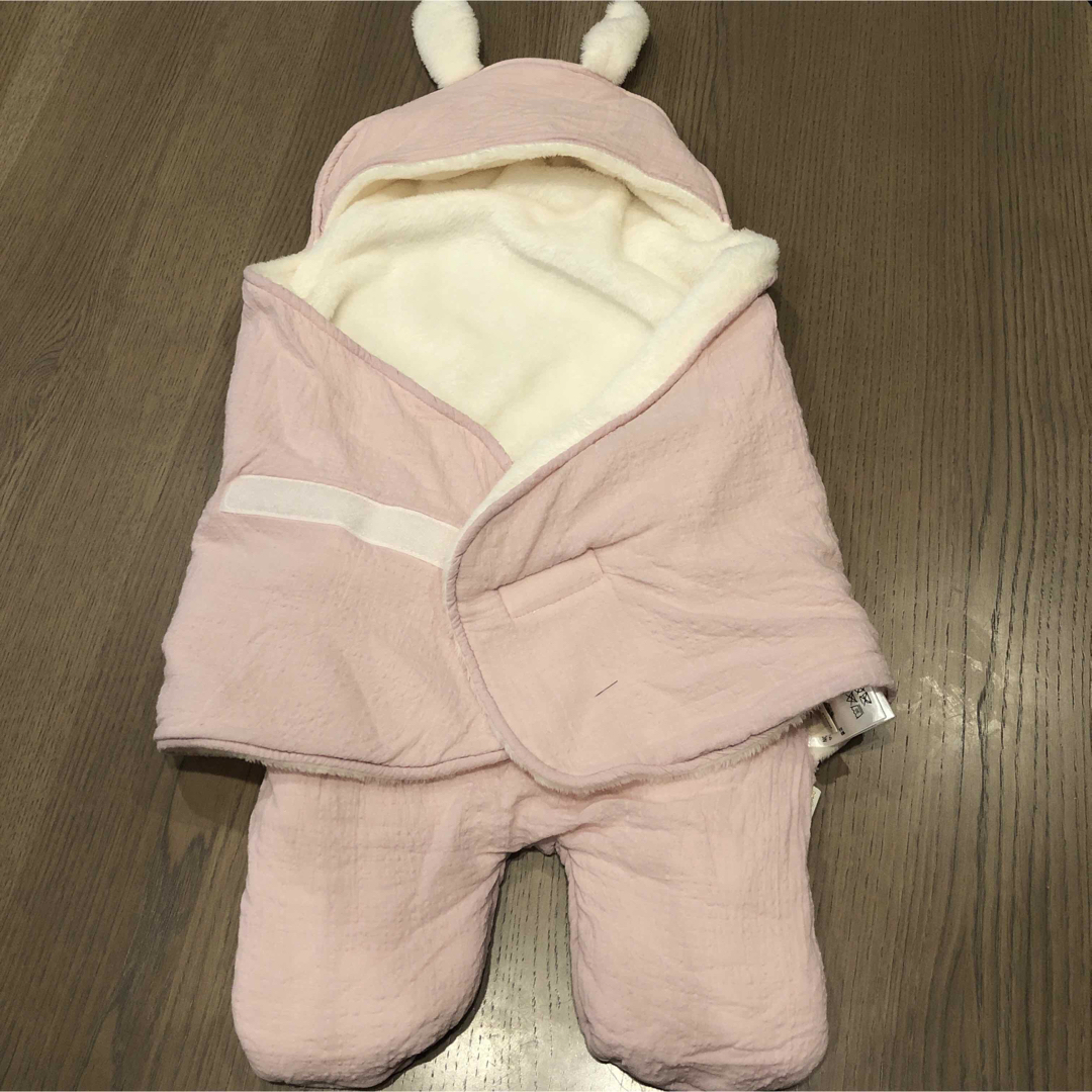 petit main(プティマイン)の男の子女の子ロンパース おくるみなど4点 キッズ/ベビー/マタニティのベビー服(~85cm)(ロンパース)の商品写真