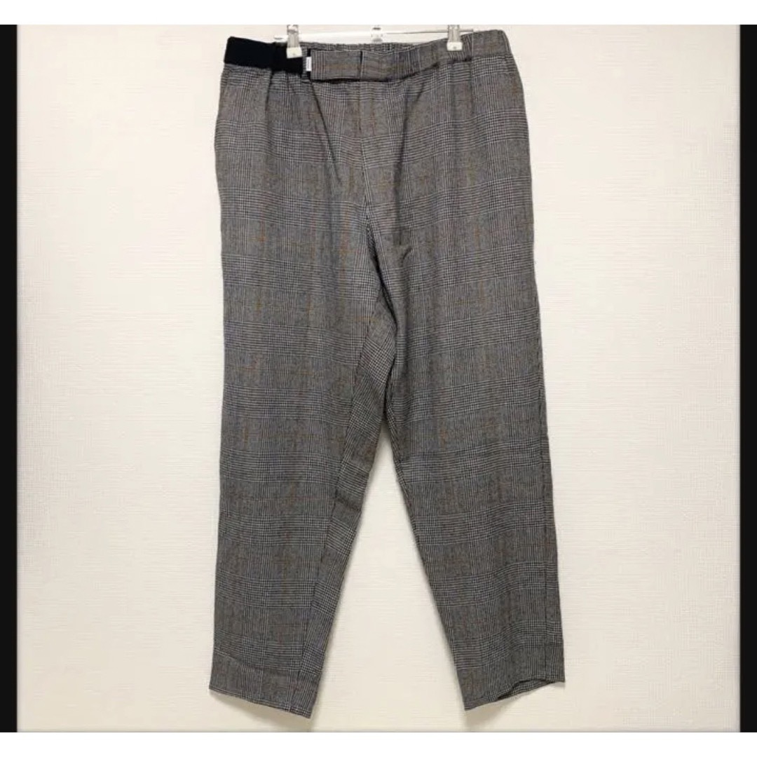 Graphpaper(グラフペーパー)のgraphpaper glen check  wool cock pants メンズのパンツ(スラックス)の商品写真