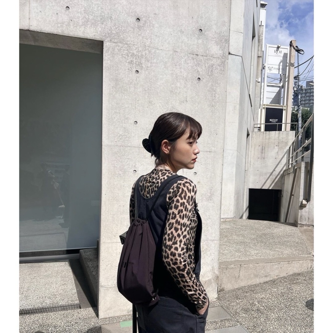 EDIT.FOR LULU - Baserange leopard bamboo tee long レオパード EDIT.FOR LULU - Baserange leopard bamboo tee long レオパード