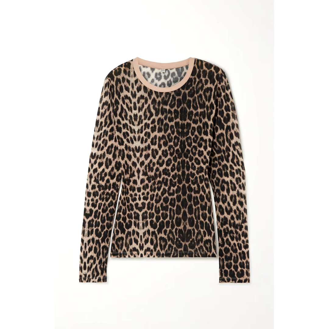 EDIT.FOR LULU - Baserange leopard bamboo tee long レオパード EDIT.FOR LULU - Baserange leopard bamboo tee long レオパード