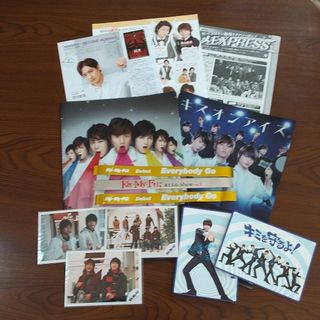 キスマイフットツー(Kis-My-Ft2)のKis-My-Ft2 キスマイ クリアファイル 公式写真 銀テープ他 まとめ売り(アイドルグッズ)