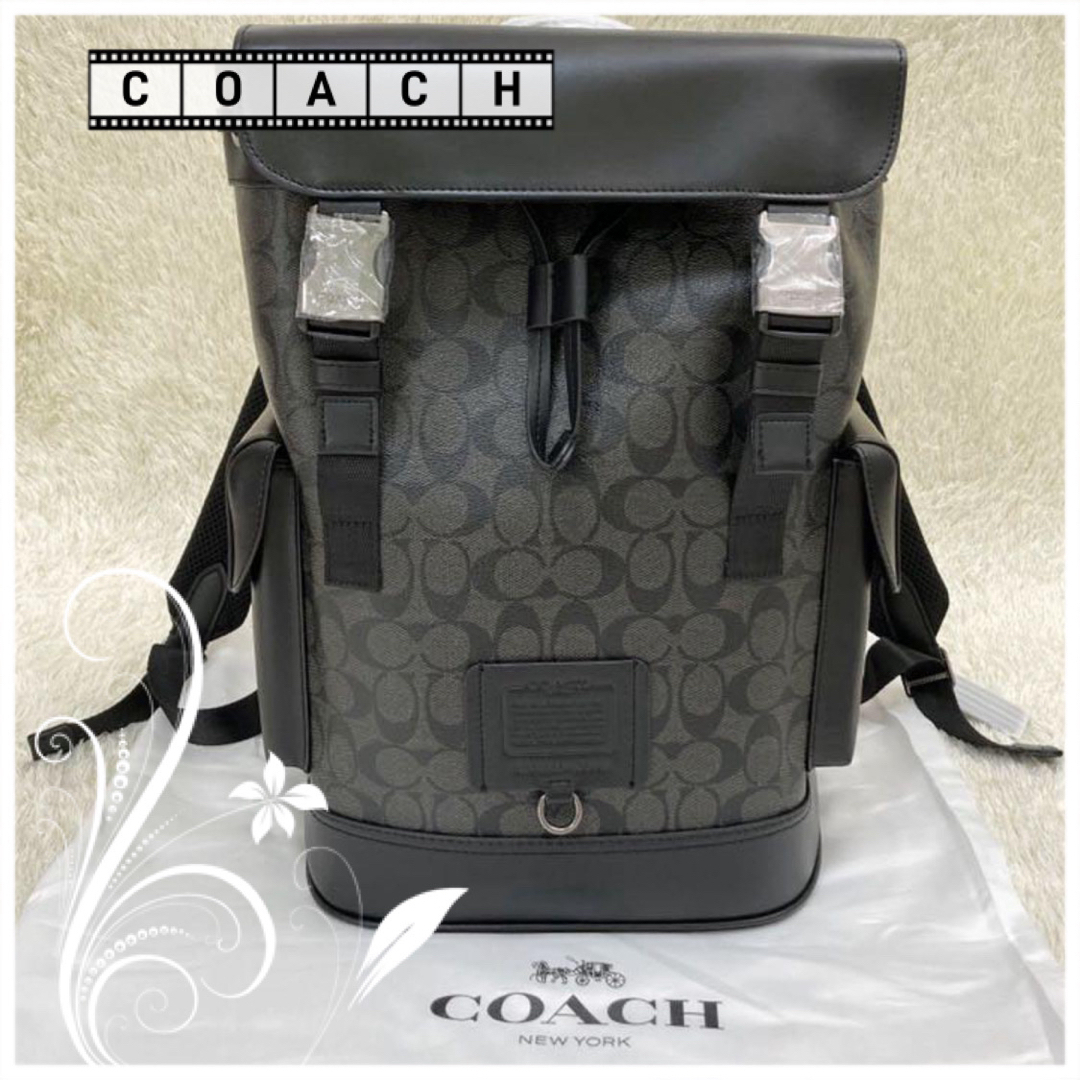 COACH コーチ リュック バックパック シグネチャー 総柄  c40344