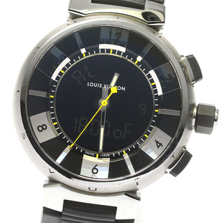 ルイヴィトン(LOUIS VUITTON)のルイ・ヴィトン LOUIS VUITTON Q118F タンブール インブラック クォーツ メンズ _781777(腕時計(アナログ))