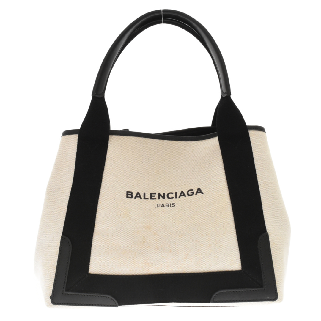 Balenciaga - BALENCIAGA バレンシアガ ネイビー カバS ロゴプリント ...
