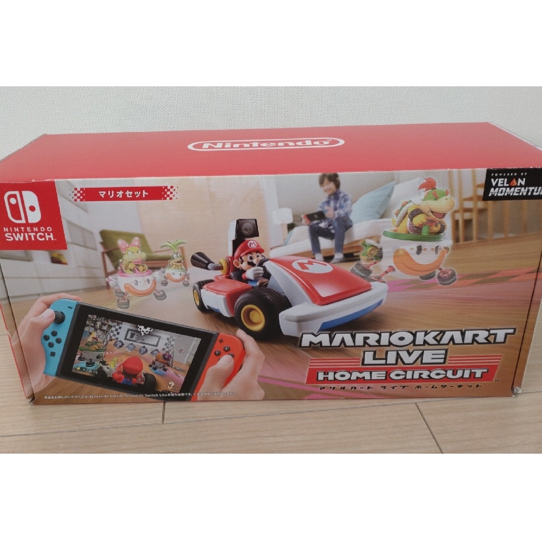 Nintendo Switch(ニンテンドースイッチ)の【新品同様】マリオカート ライブ ホームサーキット エンタメ/ホビーのゲームソフト/ゲーム機本体(家庭用ゲーム機本体)の商品写真