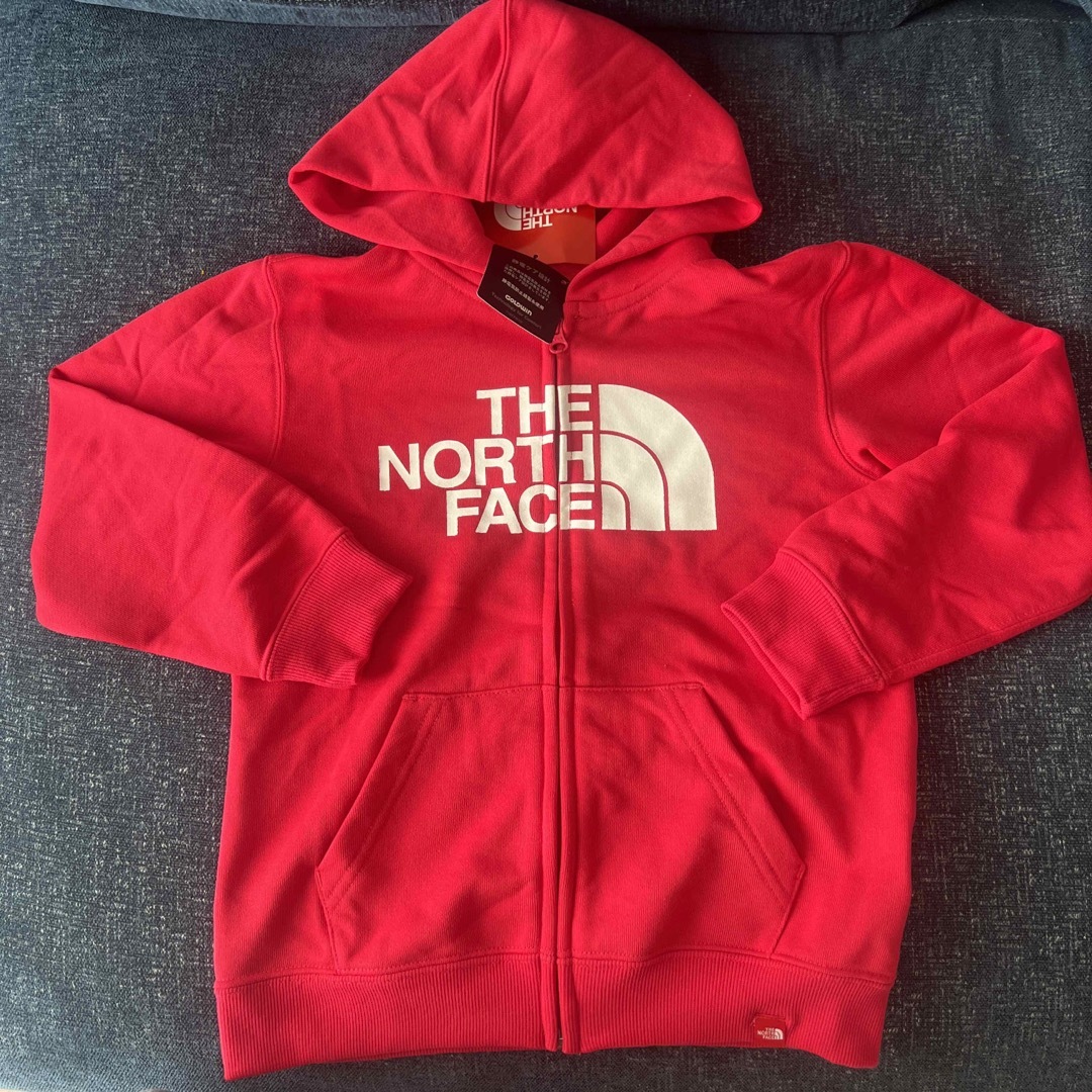 THE NORTH FACE - ザノースフェイス キッズ パーカー 赤 120の