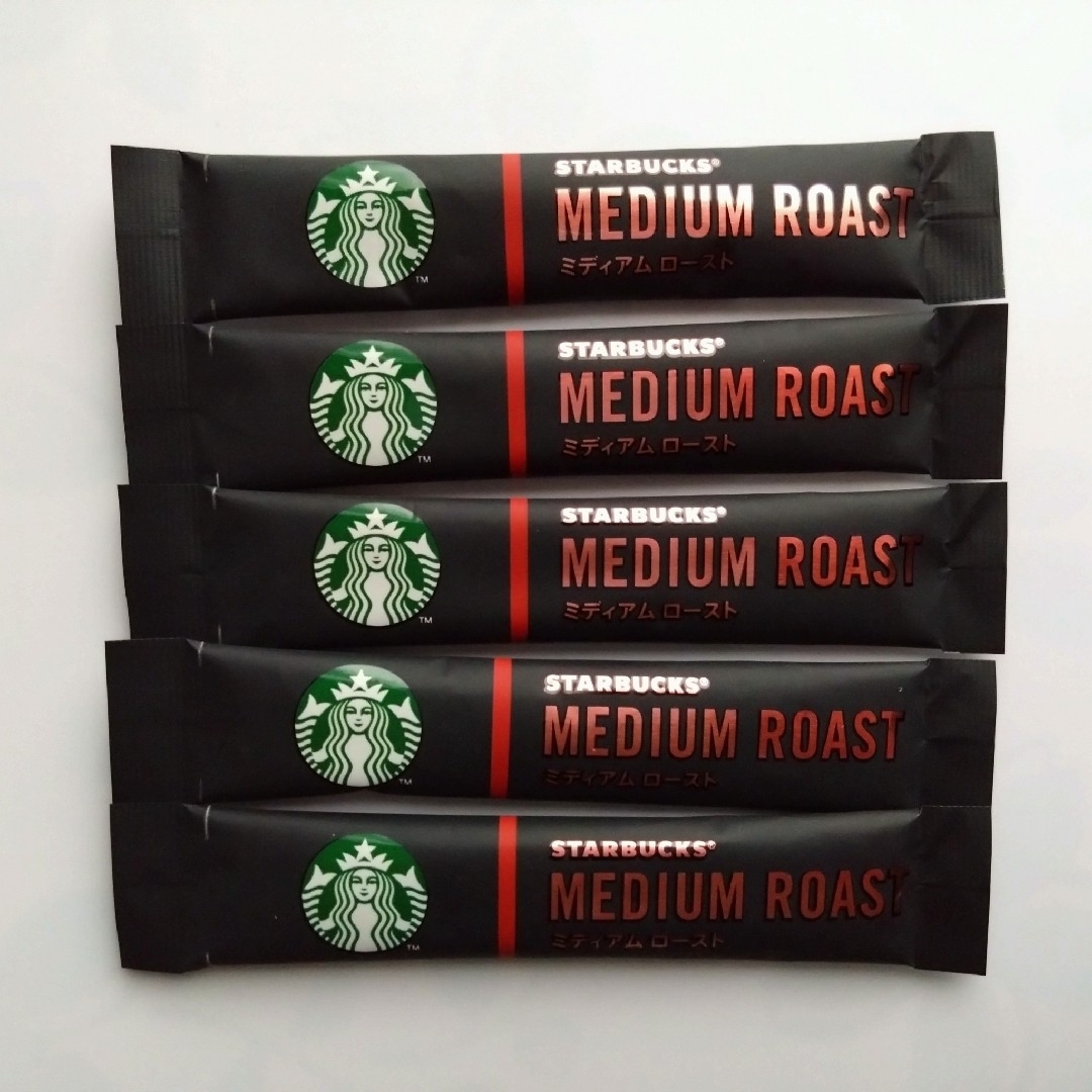 Starbucks Coffee(スターバックスコーヒー)のスターバックス　プレミアムソリュブル　５本 食品/飲料/酒の飲料(コーヒー)の商品写真