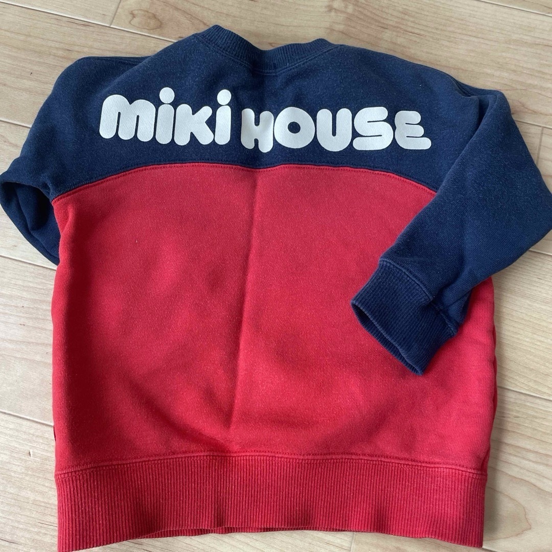 mikihouse(ミキハウス)のミキハウス MIKIHOUSE トレーナー  キッズ/ベビー/マタニティのキッズ服男の子用(90cm~)(Tシャツ/カットソー)の商品写真