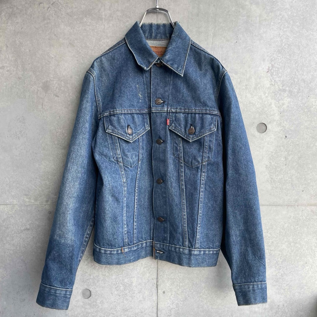 Levi's(リーバイス)の80年代 Levi's USA製 70505 Gジャン デニムジャケット 34 メンズのジャケット/アウター(Gジャン/デニムジャケット)の商品写真