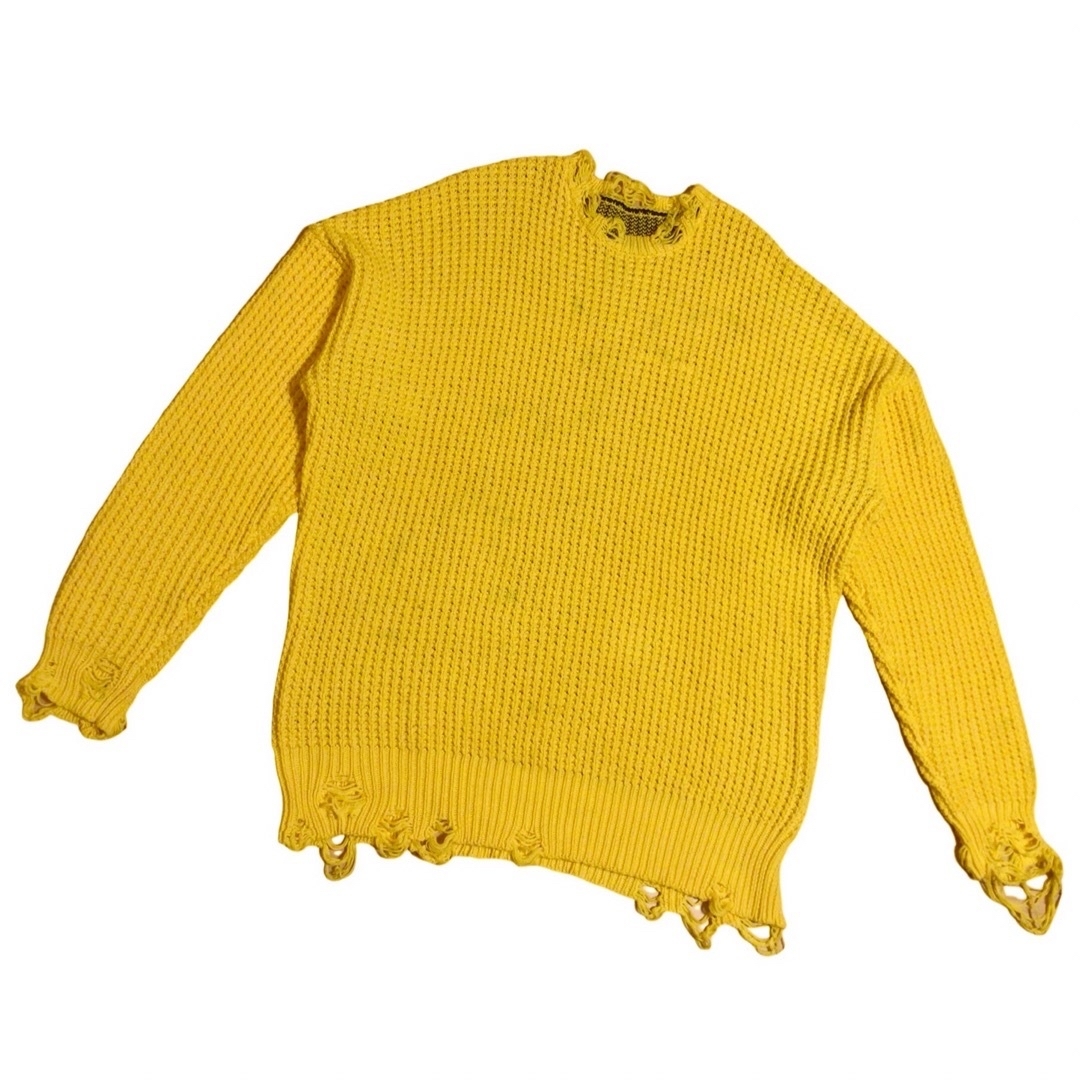 CVTVLIST CTLS CRASH KNIT“YELLOW“