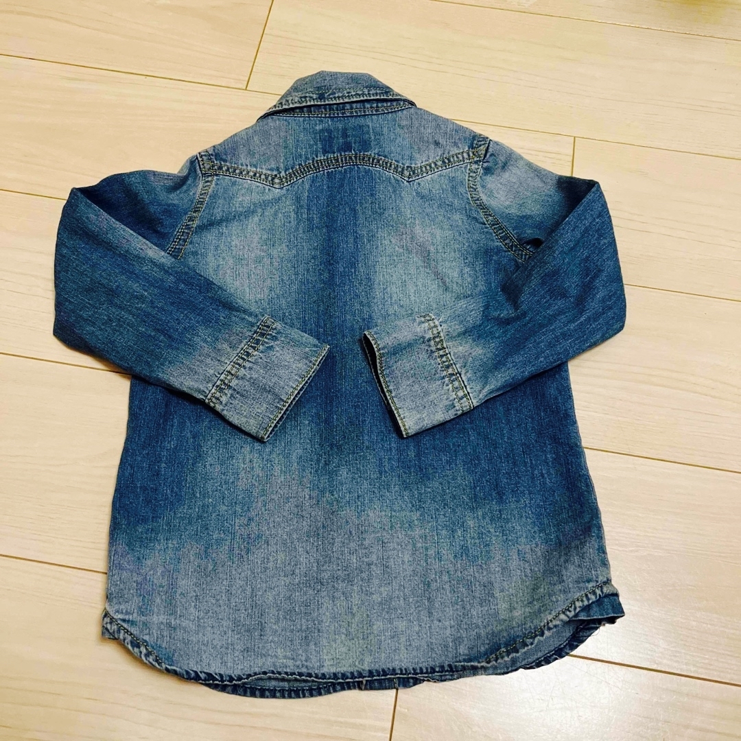 MARKEY'S(マーキーズ)のマーキーズ　デニムシャツ キッズ/ベビー/マタニティのキッズ服男の子用(90cm~)(ブラウス)の商品写真