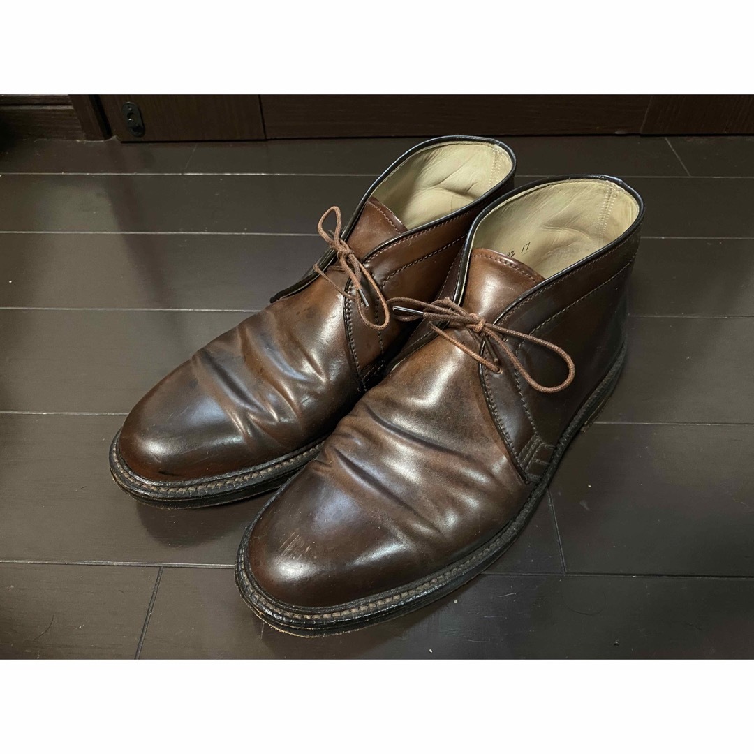 Alden(オールデン)のalden 1357コードバン　チャッカブーツ　バーニーズ別注　オールデン メンズの靴/シューズ(ブーツ)の商品写真