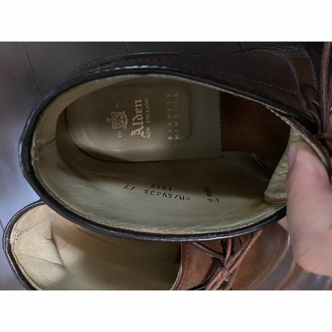 Alden - alden 1357コードバン チャッカブーツ バーニーズ別注