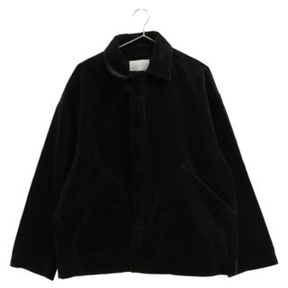 UNUSED アンユーズド 23SS Corduroy Jacket コーデュロイジップアップジャケット チャコールグレー