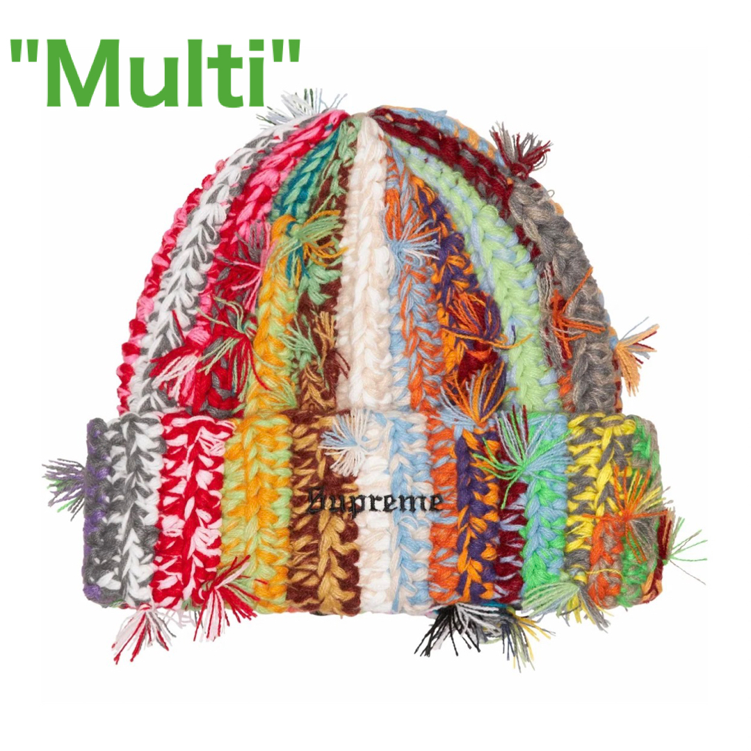 Supreme Hand Tied Beanie "Multi"ビーニー