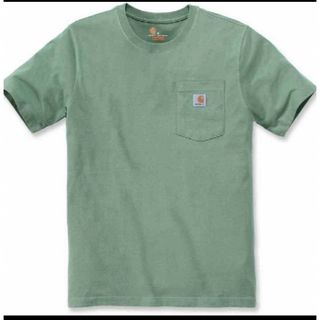 カーハート(carhartt)のカーハート　薄緑　Tシャツ　Lサイズ(Tシャツ/カットソー(半袖/袖なし))