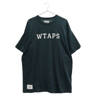 ダブルタップス(W)taps)のWTAPS ダブルタップス 22SS ACADEMY SS COPO アカデミー 半袖 コットン Tシャツ 221ATDT-CSM17 グリーン(Tシャツ/カットソー(半袖/袖なし))