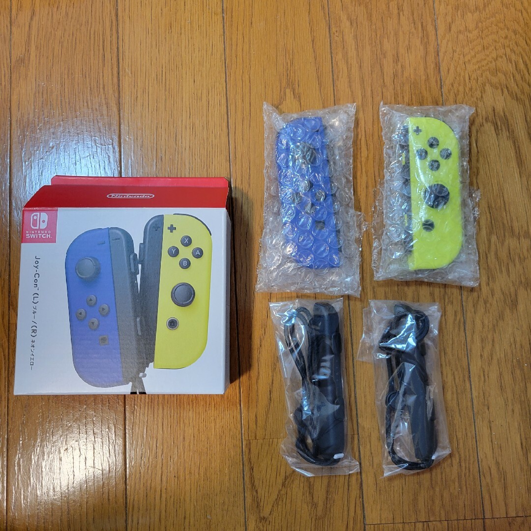 Nintendo Switch - Joy-Con ジョイコン ブルー ネオンイエローの通販 ...