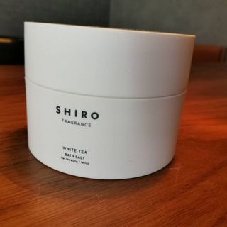 シロ(shiro)の新品未開封❤︎SHIRO バスソルト ホワイトティー 400g(入浴剤/バスソルト)