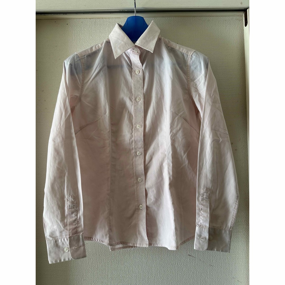 CONOMi(コノミ)のconomi長袖ピンクシャツ レディースのトップス(シャツ/ブラウス(長袖/七分))の商品写真