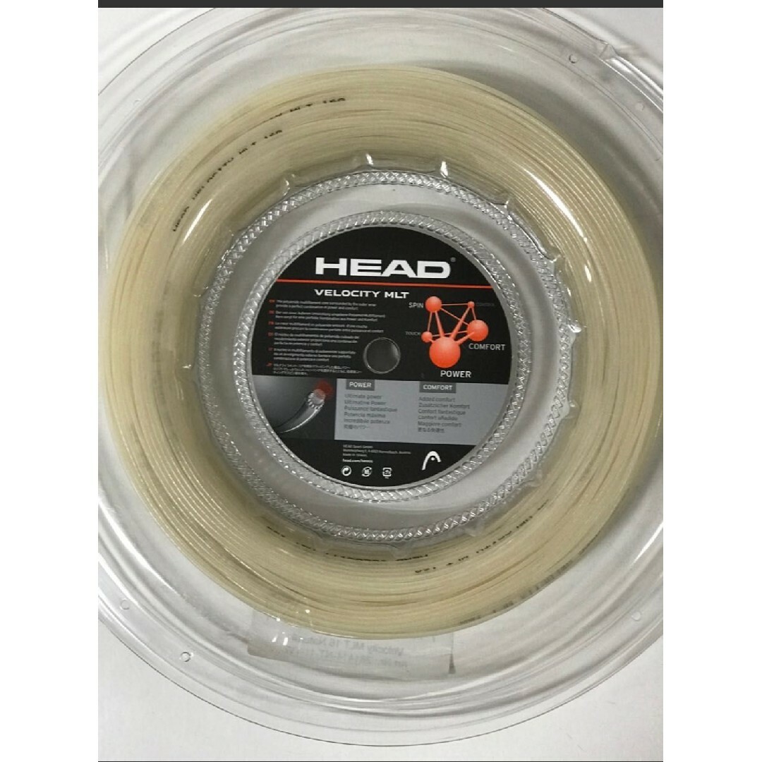 HEAD(ヘッド)のHEAD　ストリング　ベロシティマルチ　1.30 スポーツ/アウトドアのテニス(その他)の商品写真