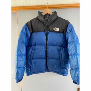 ノースフェイス(THE NORTH FACE) ブルー ダウンジャケット(メンズ)の