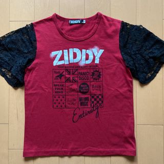 ジディー(ZIDDY)のZIDDY ジディ  Tシャツ （150㎝）エンジ色(Tシャツ/カットソー)