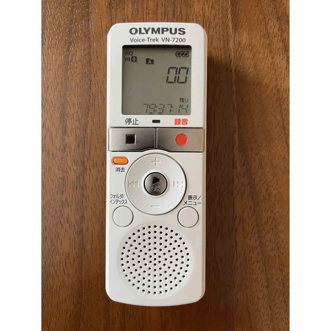 OLYMPUS(オリンパス)のオリンパス　ボイスレコーダー　VN-7200 2GB スマホ/家電/カメラのオーディオ機器(ポータブルプレーヤー)の商品写真