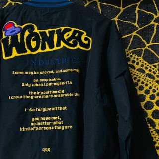 WONKA メンズ ナイロンジャケット アウター 秋 新品 個性的 c(フライトジャケット)