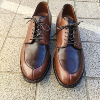 オールデン(Alden)の[美品]　ALDEN /ビームス別注 スコッチ&コードバン Vチップ　US8.5(ドレス/ビジネス)