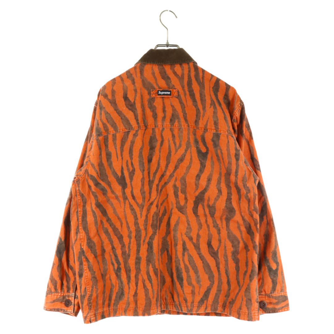 SUPREME シュプリーム 21SS Barn Coat Tiger Stripe バーン コート タイガーストライプ ジャケット オレンジ