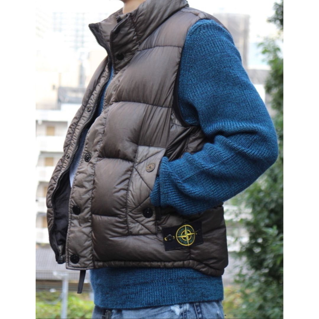 STONE ISLAND ダウンベスト中綿80%ダウン20%フェザー - ダウンベスト STONE ISLAND ダウンベスト中綿80%ダウン20%フェザー - ダウンベスト