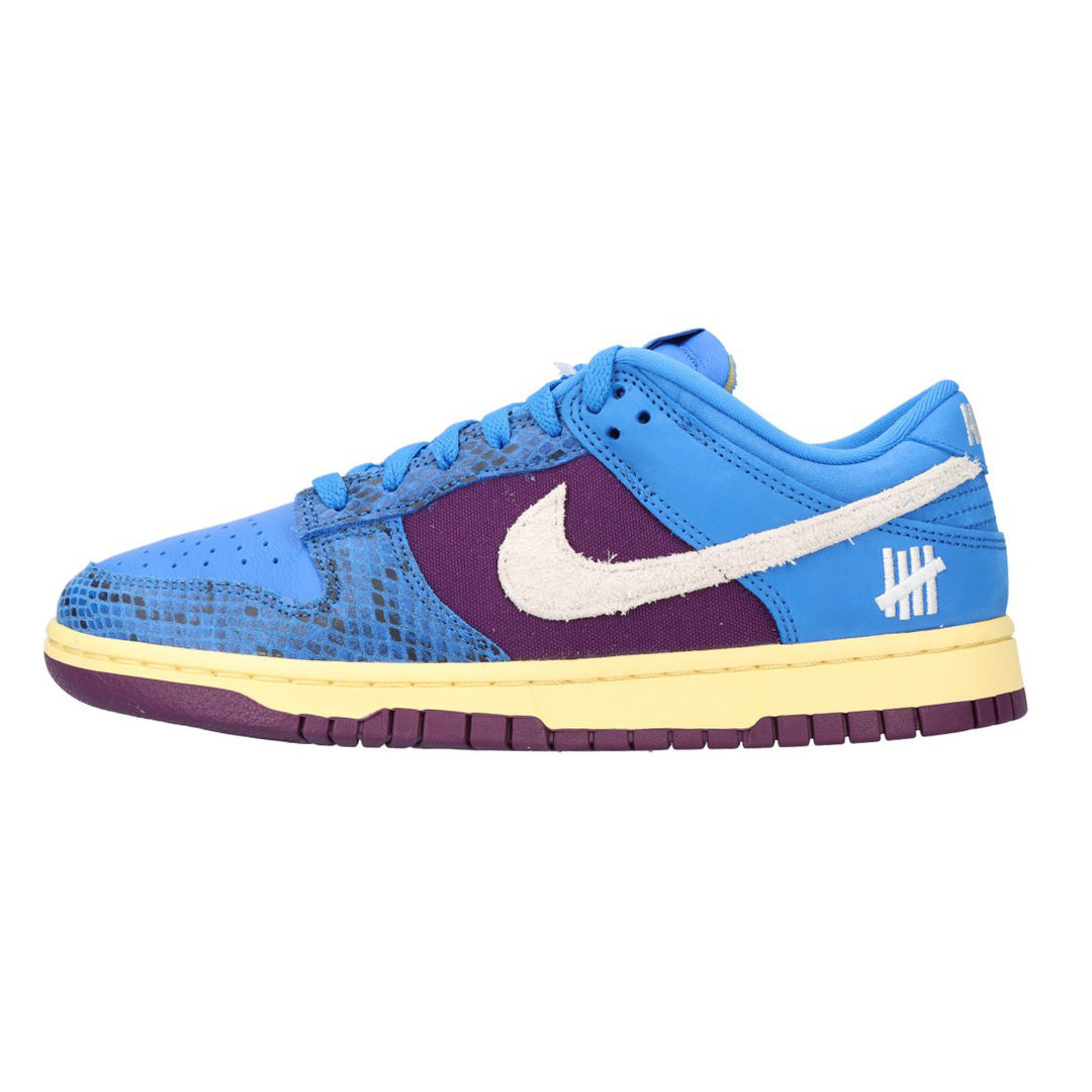 NIKE ナイキ × UNDEFEATED DUNK LOW SP Royal × アンディフィーテッド ダンク ロイヤル ローカットスニーカー  ブルー US8/26cm DH6508-400 | フリマアプリ ラクマ