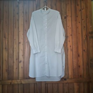 ネストローブ(nest Robe)のnest Robe ネストローブ バンドカラー ロングシャツ(シャツ/ブラウス(長袖/七分))