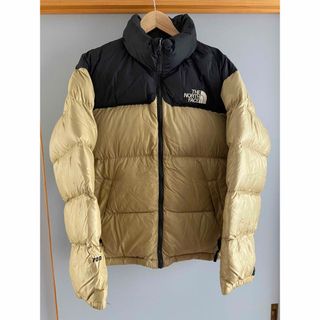 ノースフェイス(THE NORTH FACE) ダウンジャケット(メンズ)（ベージュ