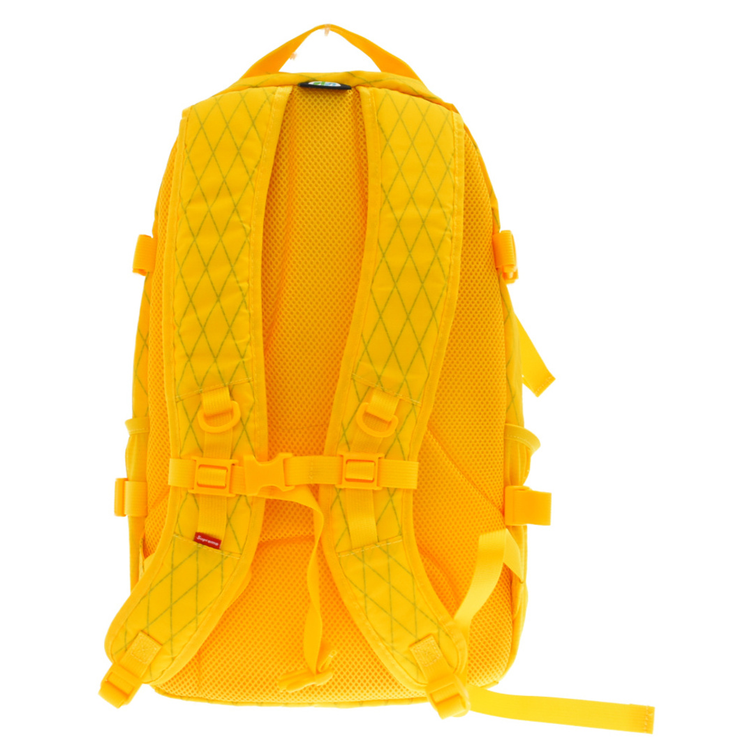 SUPREME シュプリーム 18AW Backpack ボックスロゴ ナイロンリュック イエロー