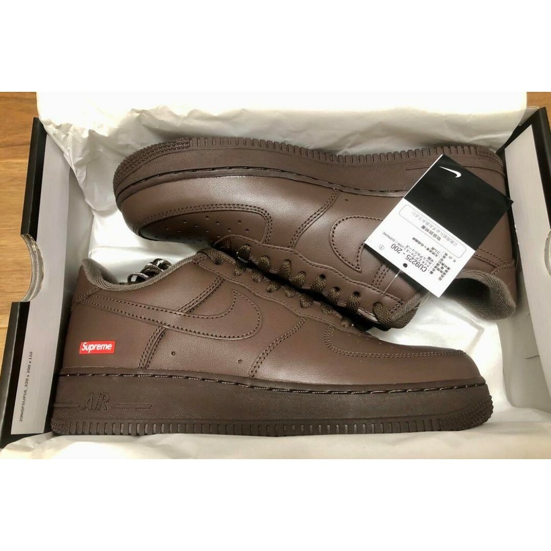 28.5cm Supreme Nike Air Force 1 Brown