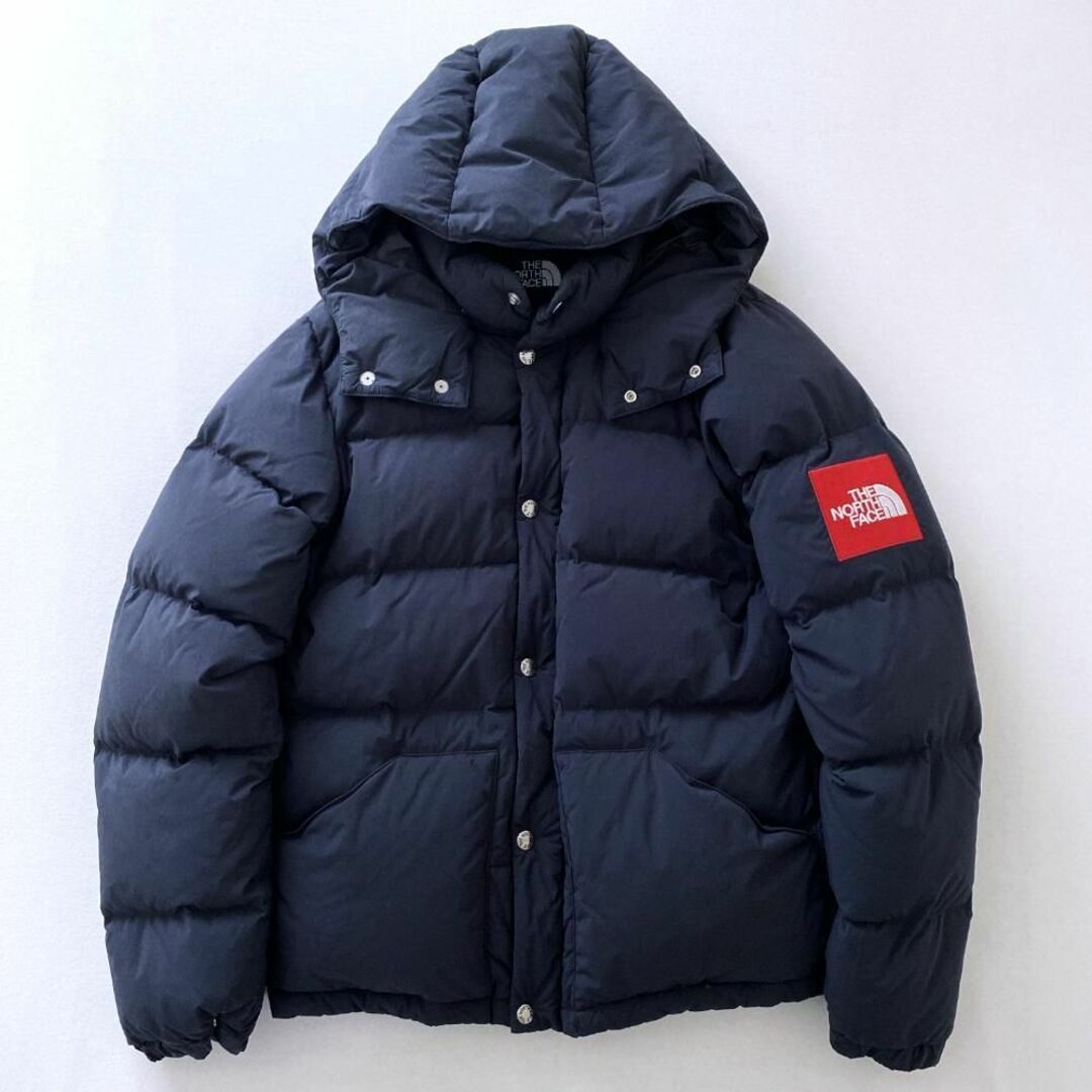 thenorthface キャンプシエラ ロゴブラック ダウン L