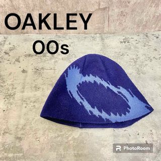 OAKLEY beanie 00s archive vintage y2k 黒