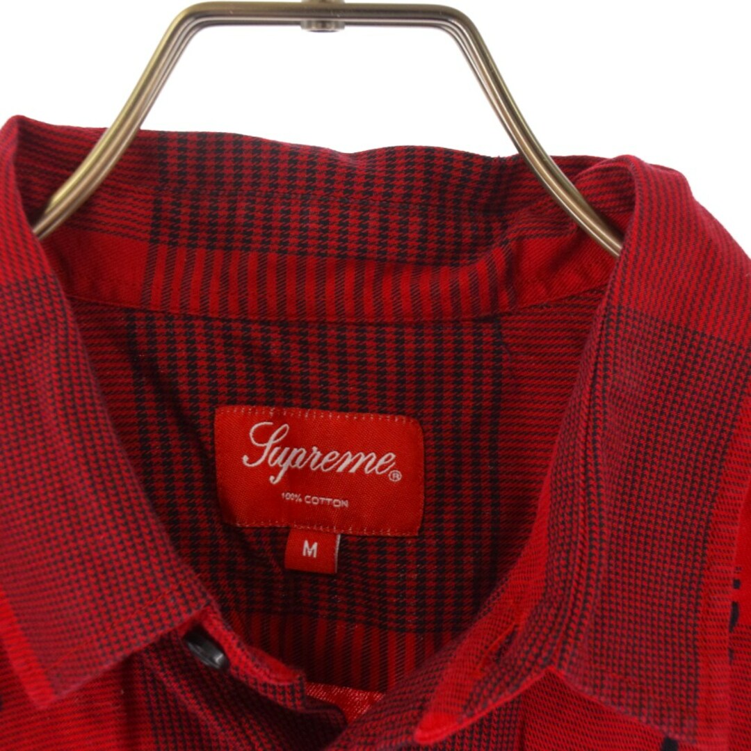 Supreme - SUPREME シュプリーム 20SS Printed Plaid Shirt ロゴ刺繍