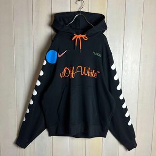 OFF-WHITE - 【定番コラボ】オフホワイト×ナイキ☆両面ロゴ入り