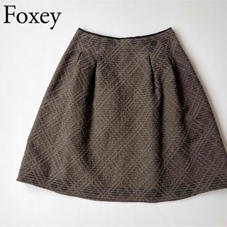 フォクシー(FOXEY) ひざ丈スカート（チェック）の通販 94点 ...