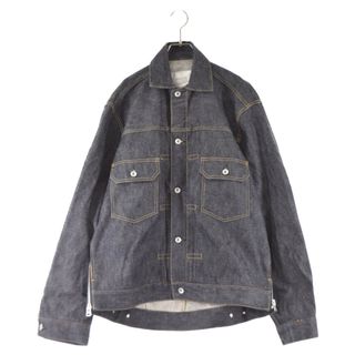 約49ｃｍ袖丈sacai side zip denim blouson