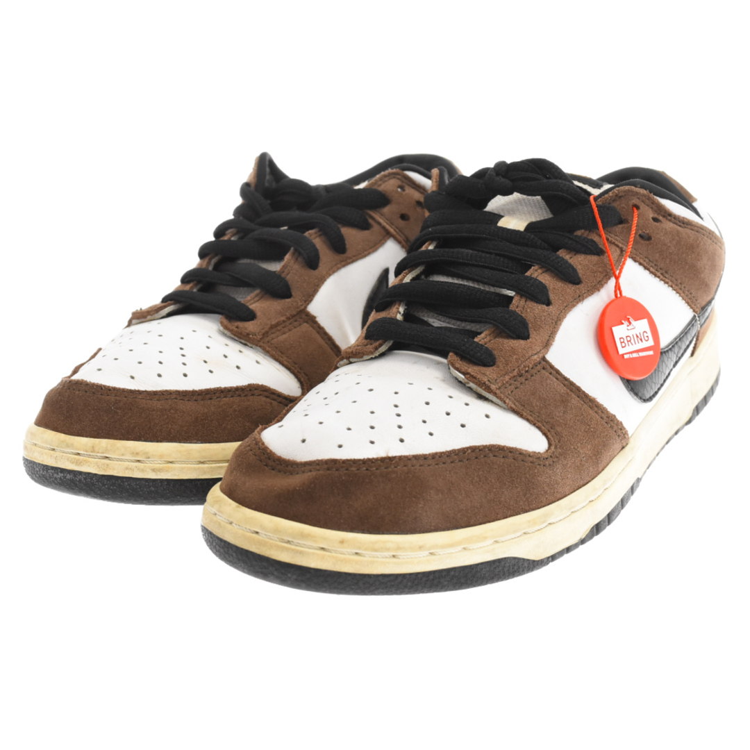 NIKE(ナイキ)のNIKE ナイキ DUNK LOW WHITE BLACK TRAIIL END BROWN 304292-102 ダンク ロー トレイルエンド ダンク ローカットスニーカー US9/27cm ブラウン/ホワイト メンズの靴/シューズ(スニーカー)の商品写真