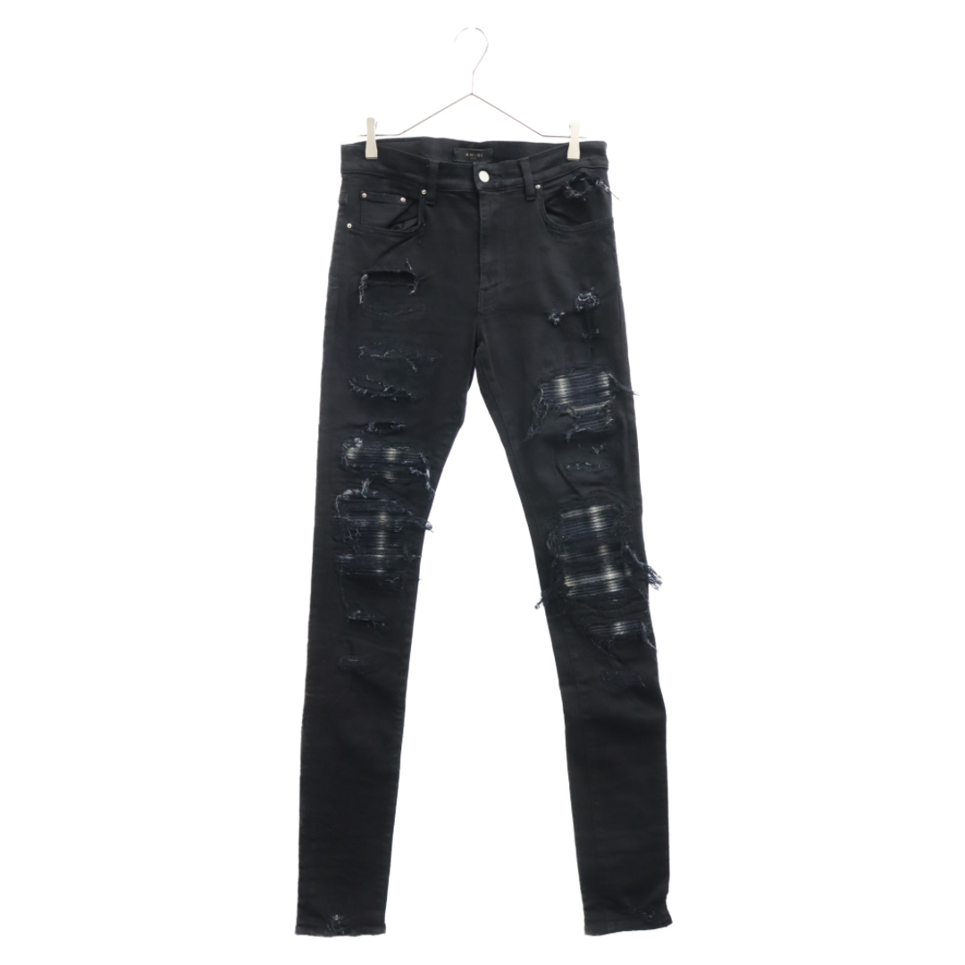 ユニゾンアミリ出品一覧新品 AMIRI MX1 Jeans ダメージ リペア デニムパンツ