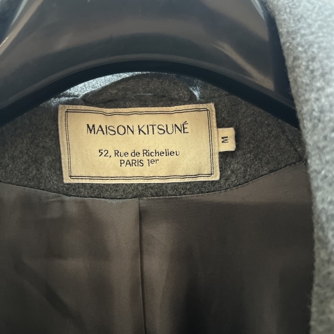 Nissy 西島隆弘　コート　メゾンキツネ  Maison Kitsuné メンズのジャケット/アウター(チェスターコート)の商品写真