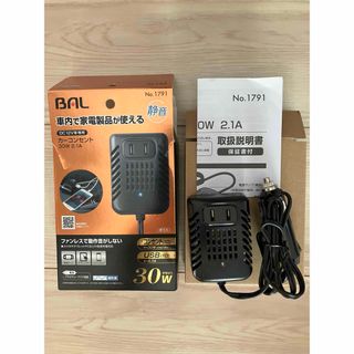 バル(BAL)のBAL カーコンセント　30W 2.1 中古(車内アクセサリ)