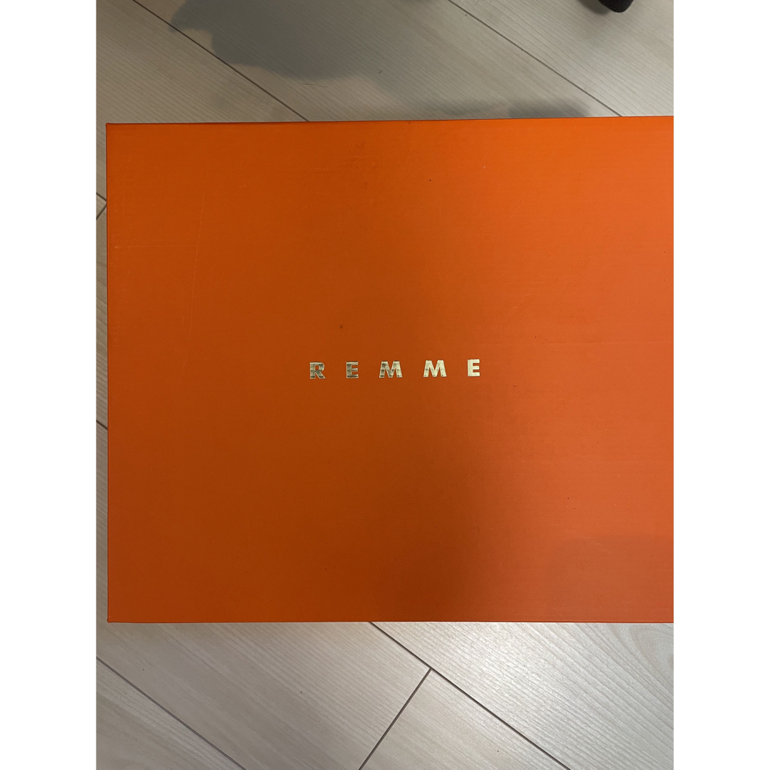 REMME(レメ)の【REMME】レザー サイドゴアブーツ ショートブーツ38 レディースの靴/シューズ(ブーツ)の商品写真