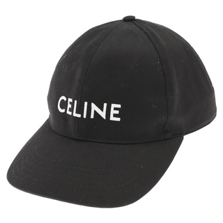 【人気】【希少】CELINE セリーヌ ゴールド金具 キャップ ブラック 黒