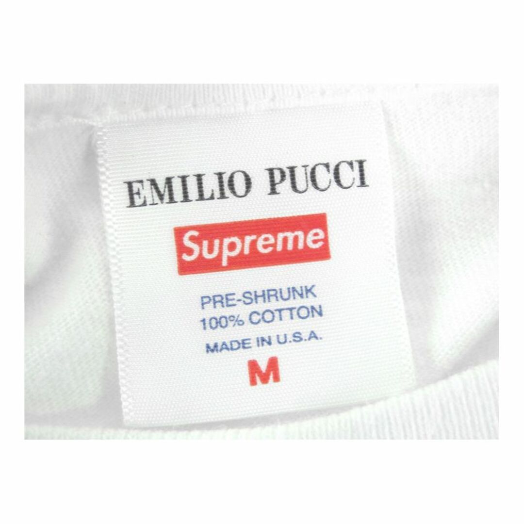 確実正規品　Supreme  emilio pucci　 Tシャツ　サイズL